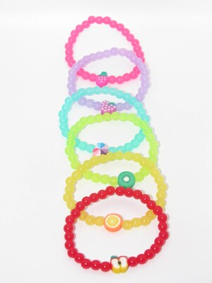 Tuity Fruity Beaded Bracelets - image1